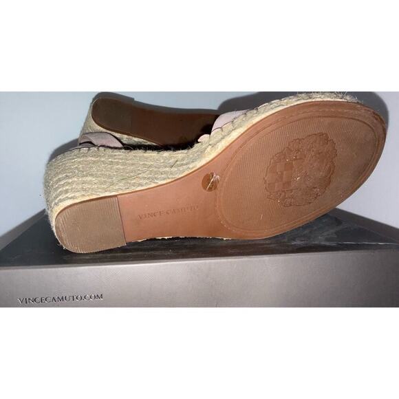 Vince Camuto Leera Wedge Sandals Women’s 7.5 M Precious Espadrille Ankle Strap - Picture 7 of 8